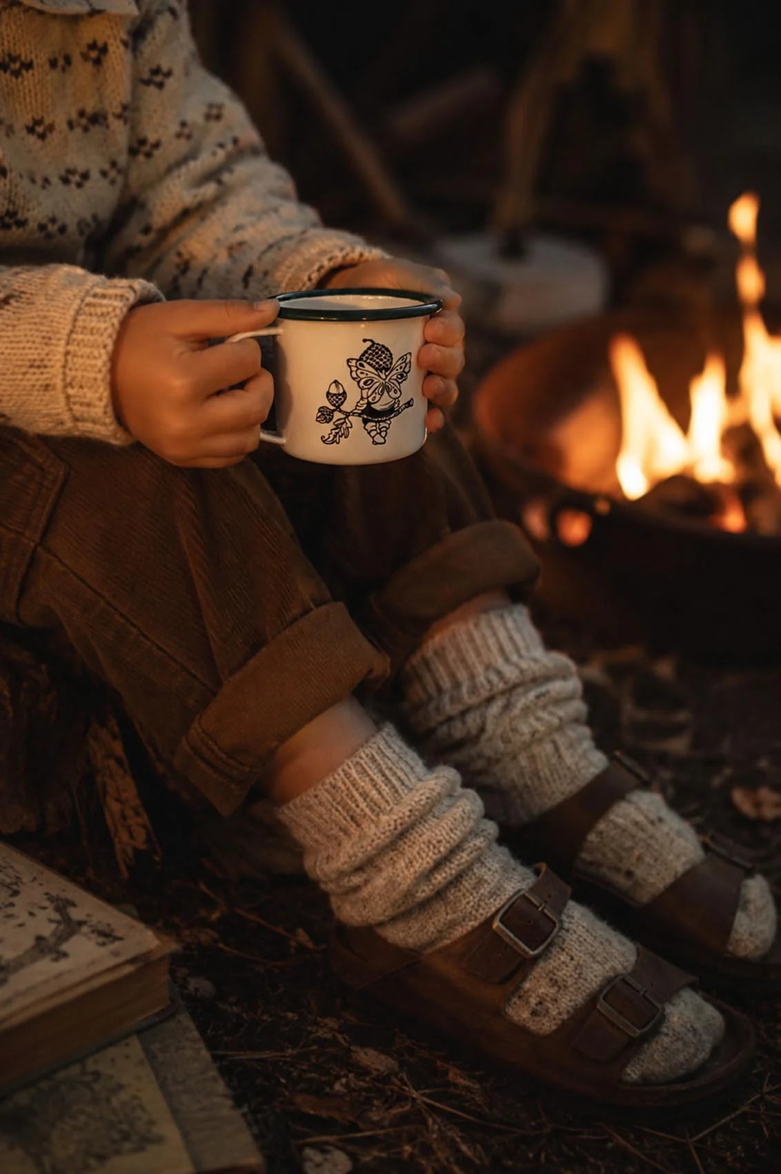 Acorn Pixie | Mini Enamel Mug