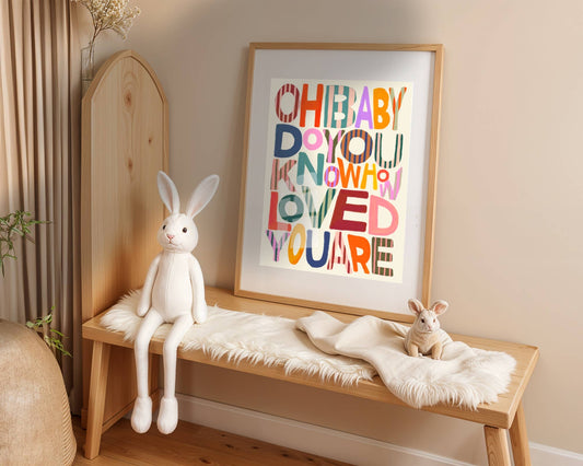 Oh Baby Art Print | A4