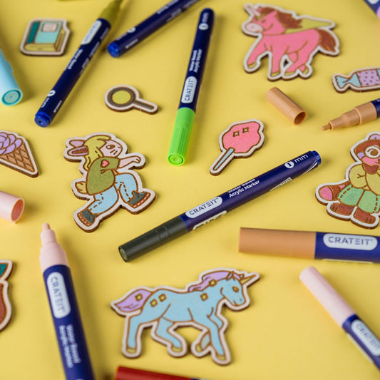 Nature Markers | Water-based Acrylic Colouring Pens