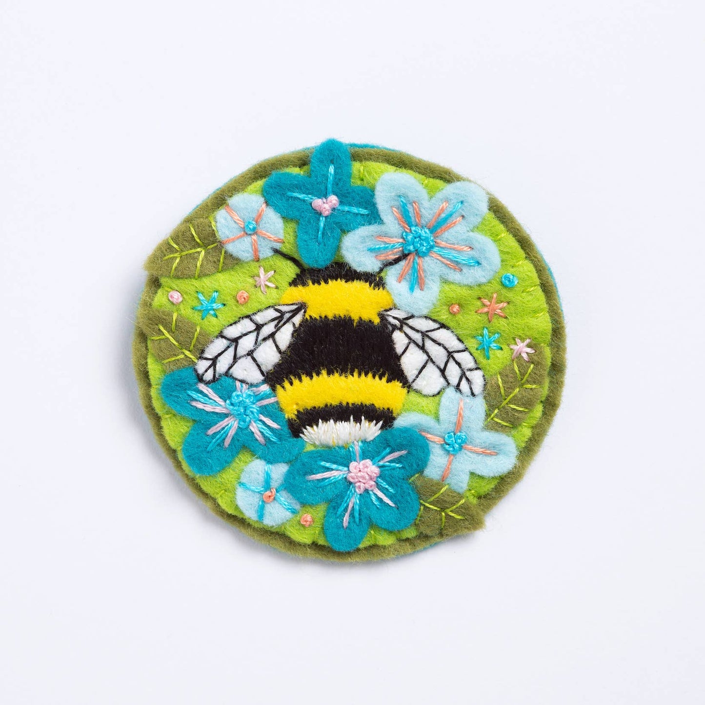 Complete Craft Kit | Bumblebee Felt Brooch