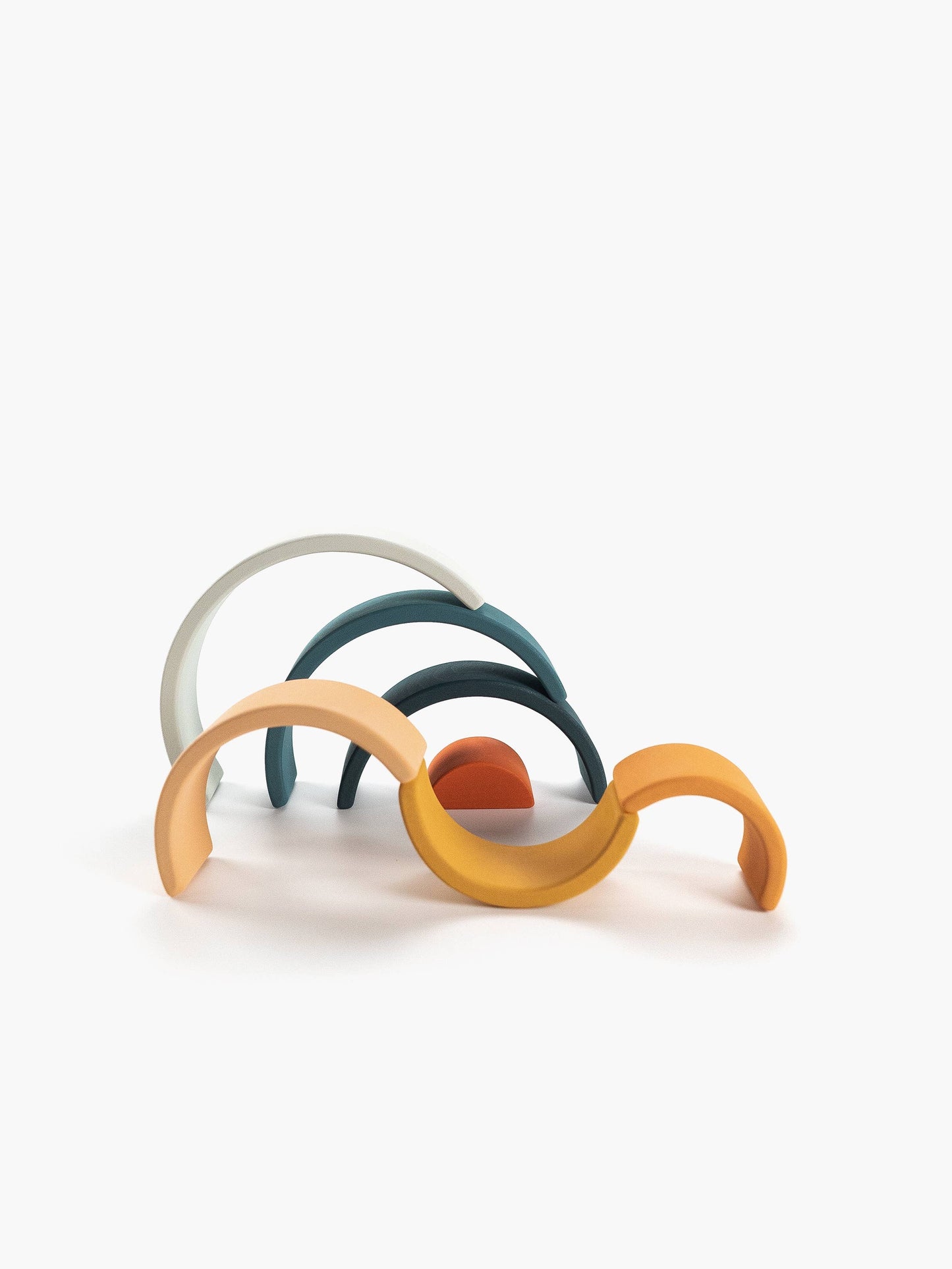 Wooden Rainbow Mini | Arch Stacking Toy | Lagoon