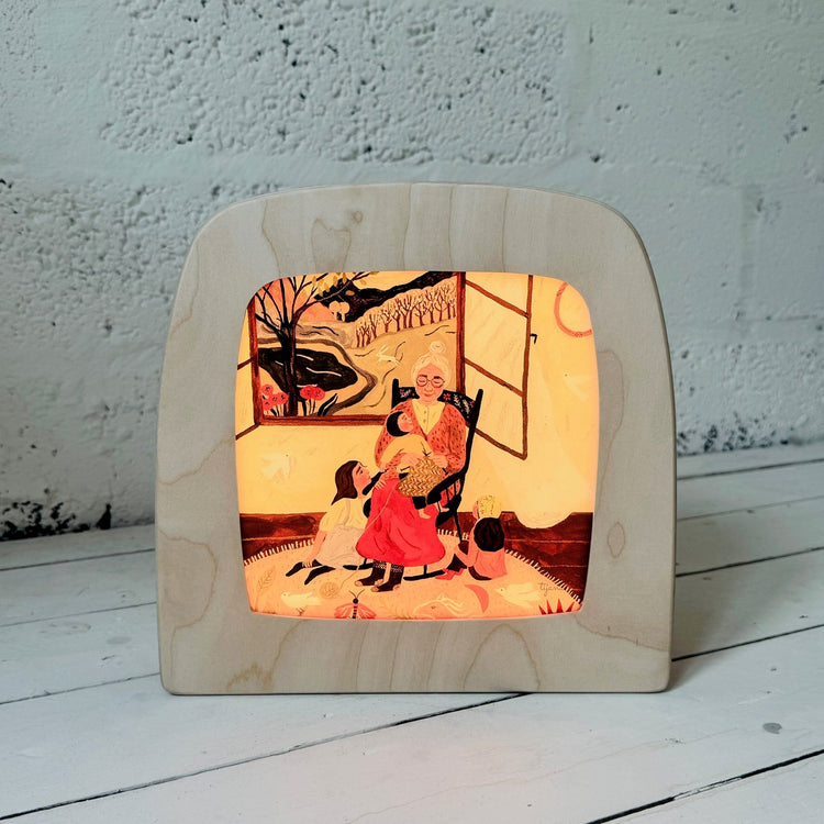 toverlux lamp on a white background