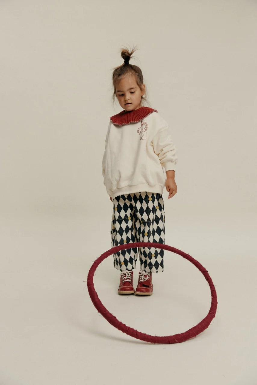 Rex Harlequin Spot Trouser