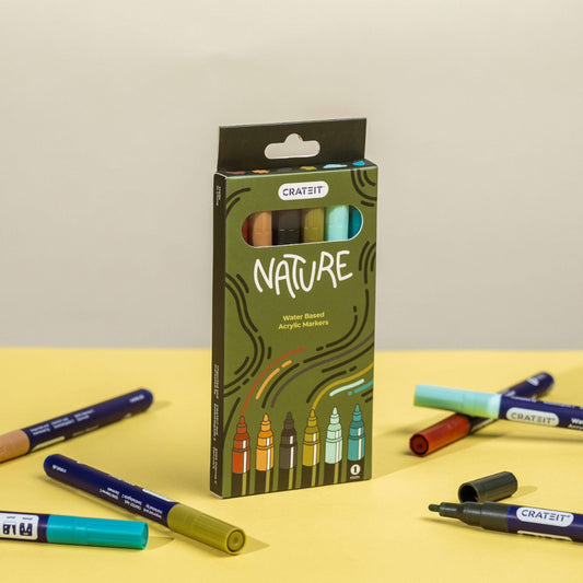Nature Markers | Water-based Acrylic Colouring Pens