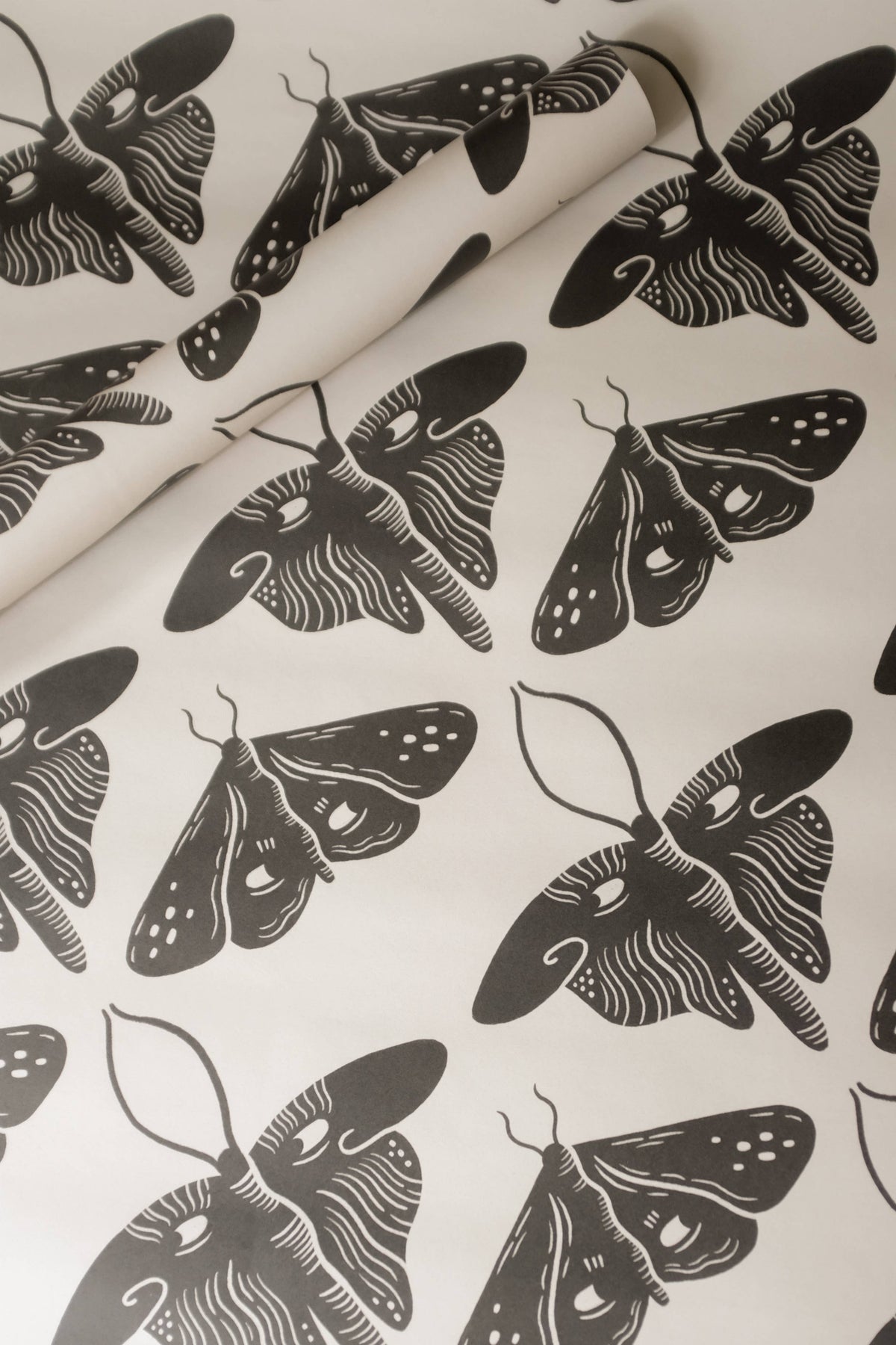 'Moth' Nature-Themed Gift Wrap