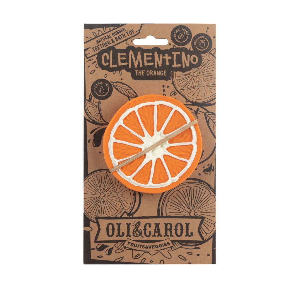 Clementino the Orange | Natural Baby Teether