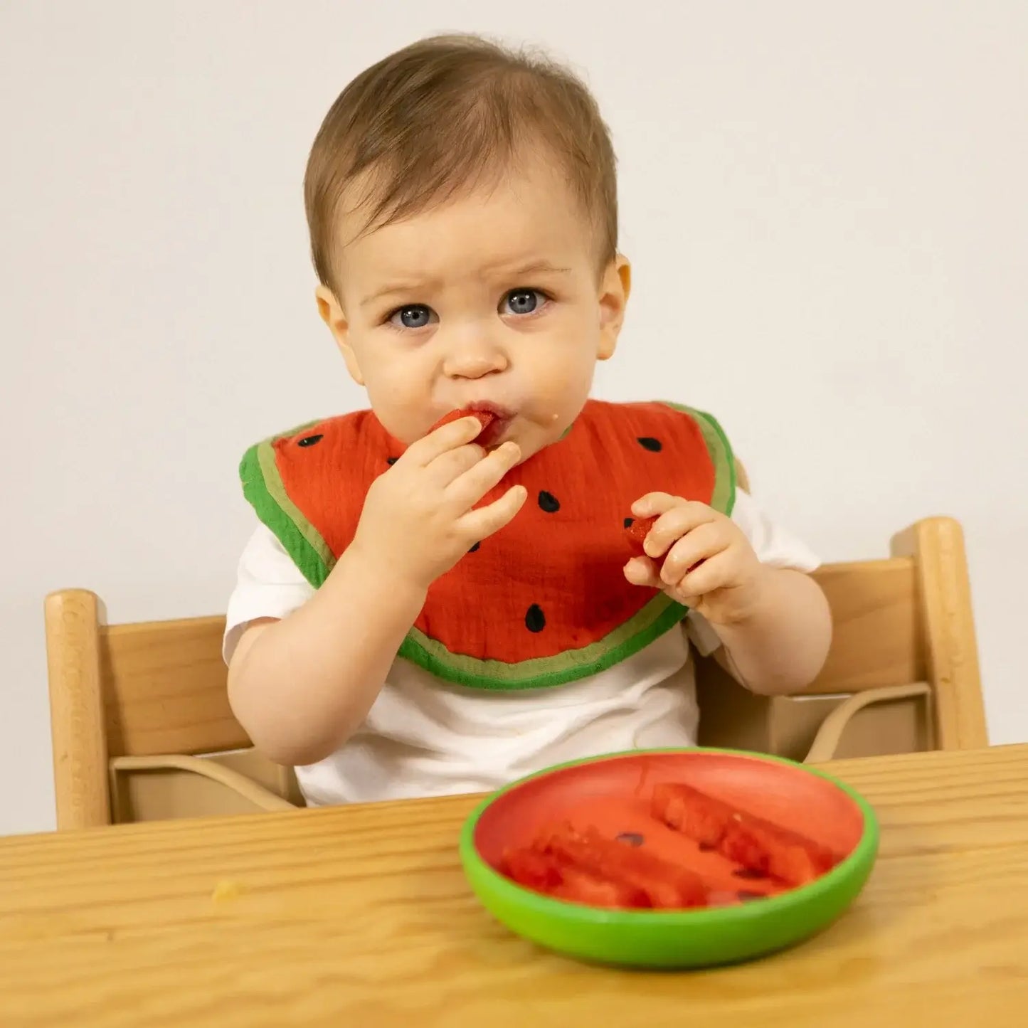 Wally the Watermelon | Plate & Spoon Set