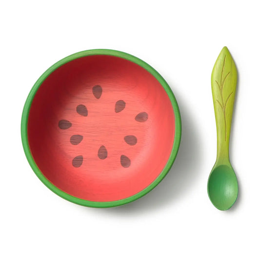 Wally the Watermelon | Bowl & Spoon Set