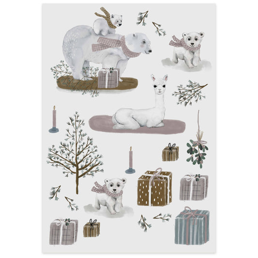 Organic Tattoos | Winter Animals