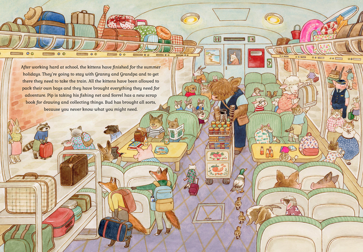 Cat Family Four Seasons | Lucy Brownridge, Eunyoung Seo