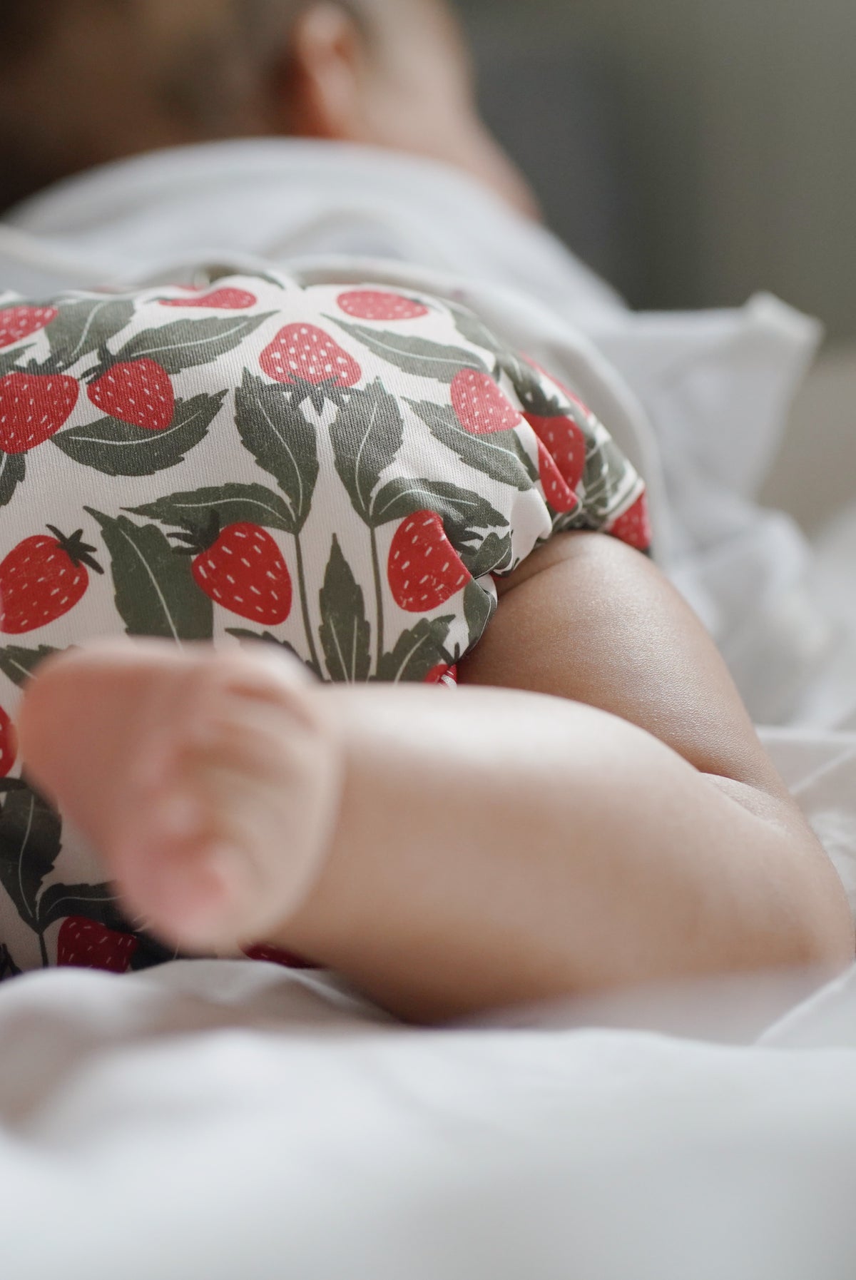 The Pokkit Cloth Nappy | Strawberry Thief
