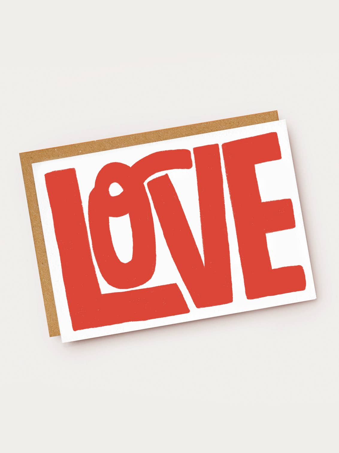 LOVE | Hand Lettered Card