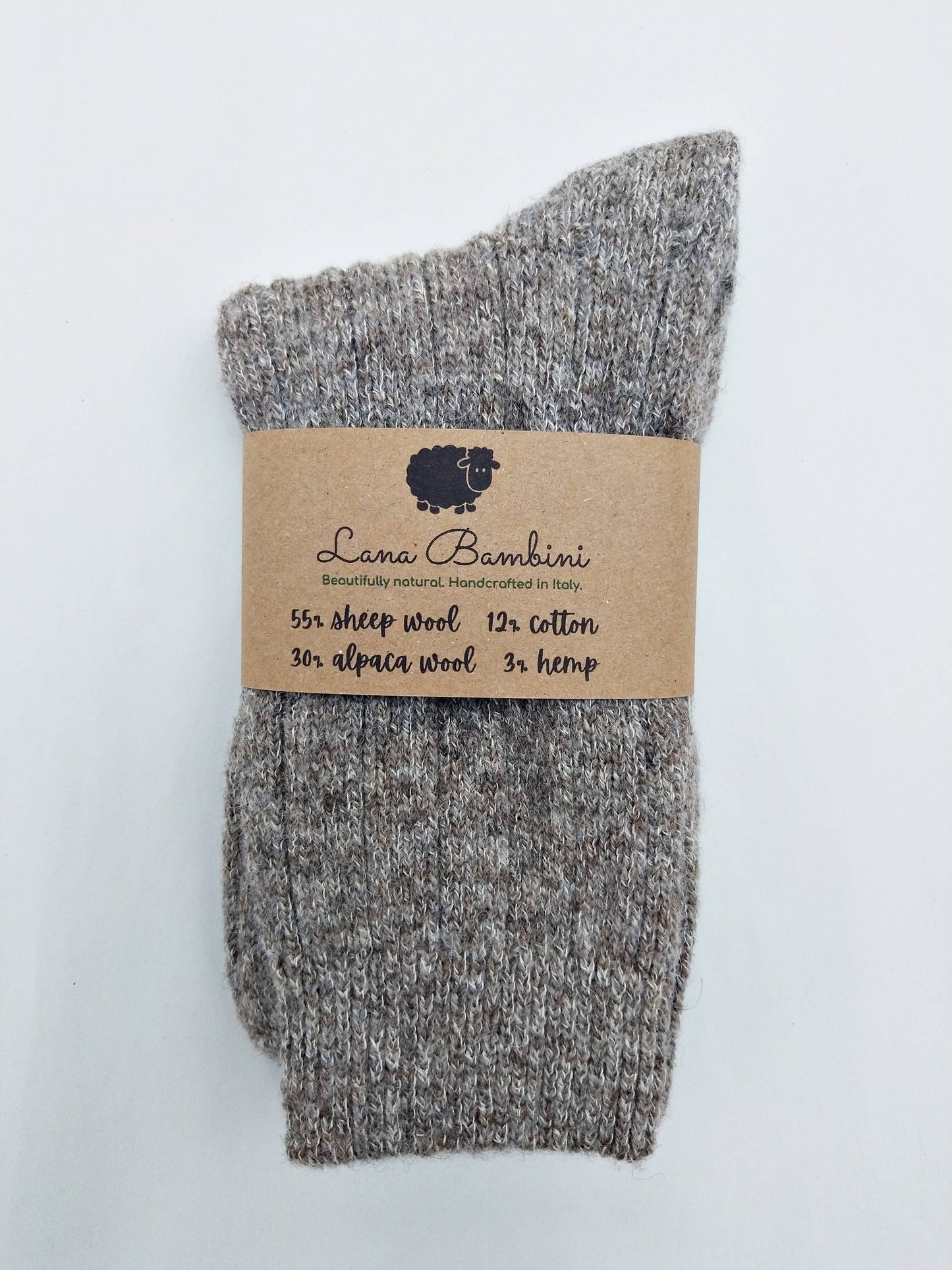 Anna Adult Socks | Wool/Alpaca/Cotton/Hemp