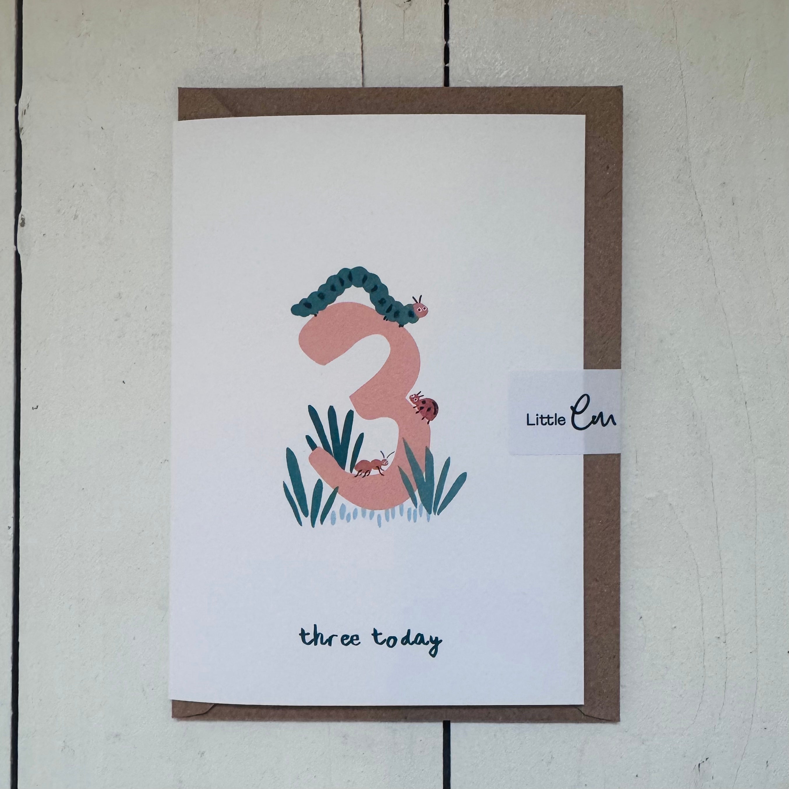 Three Today Insects Card – Loving by Nature