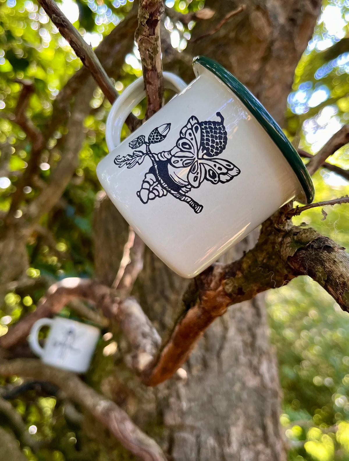 Acorn Pixie | Mini Enamel Mug