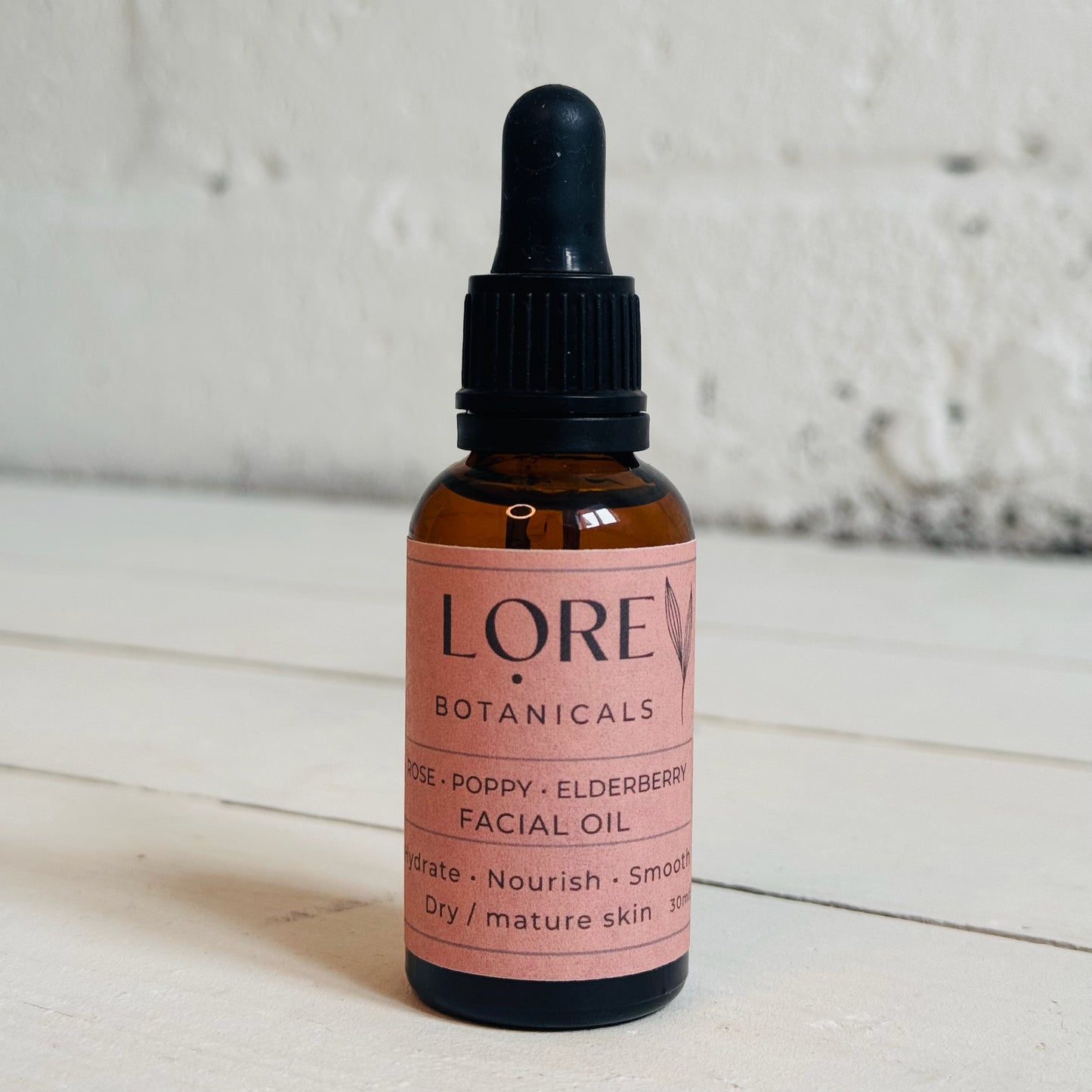 Rose Poppy Elderberry Facial Oil