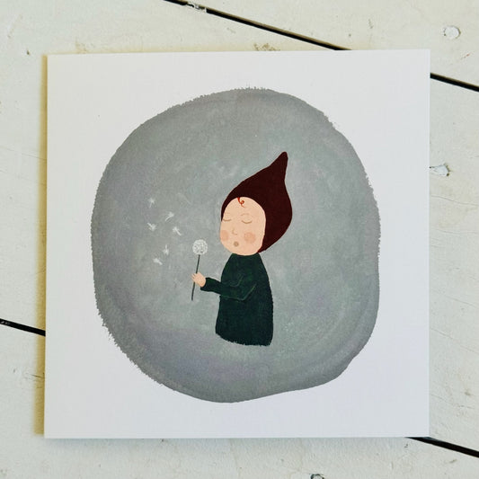 Dandelion Wish Greetings Card