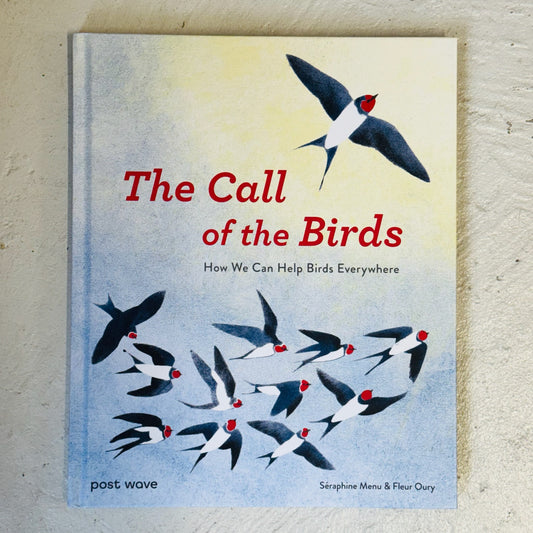 Book cover of 'The Call of the Birds' with birds and text on a light background