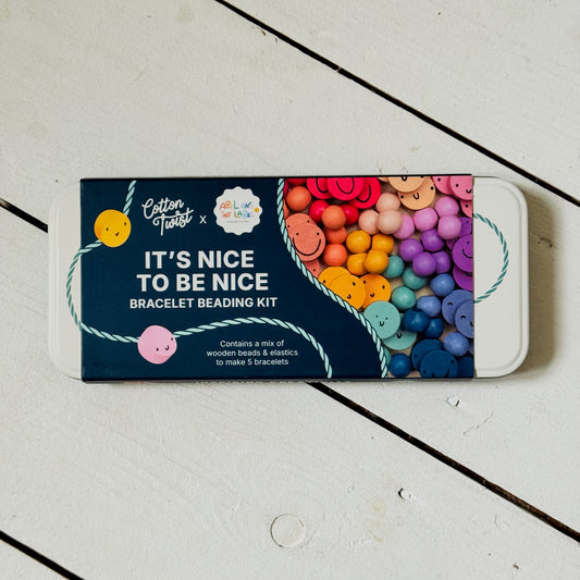 It's Nice To Be Nice Bracelet Beading Kit for Children