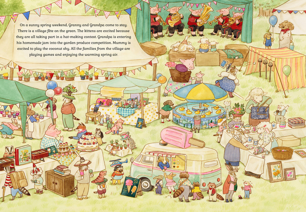 Cat Family Four Seasons | Lucy Brownridge, Eunyoung Seo