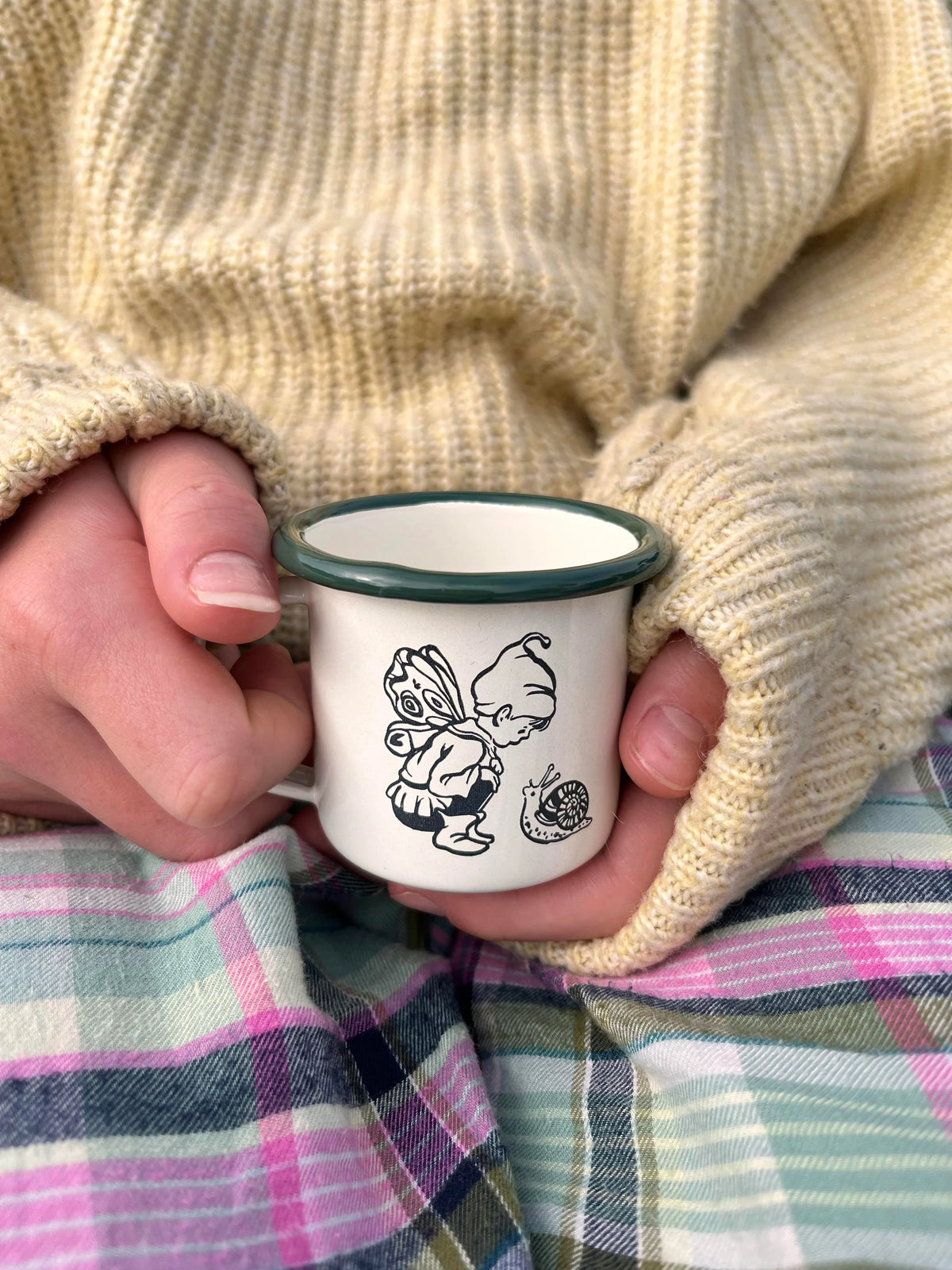 Snail Pixie | Mini Enamel Mug