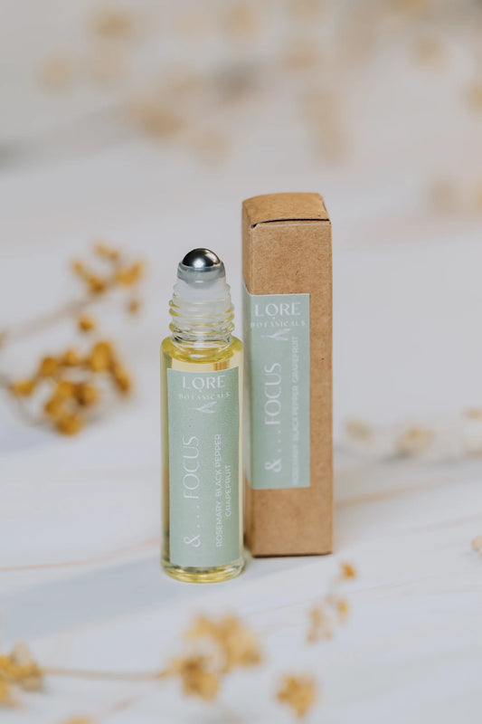 Essential Oil Pulse Point Aromatherapy | Focus