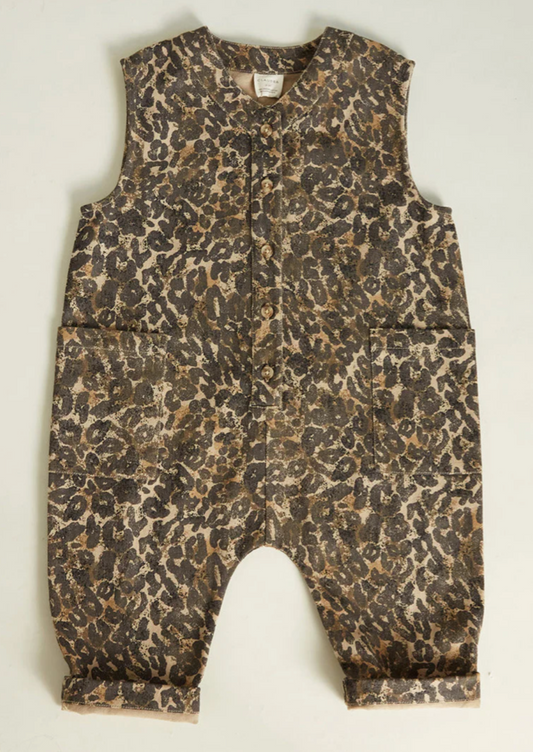 Wren Leopard Oversized Overall