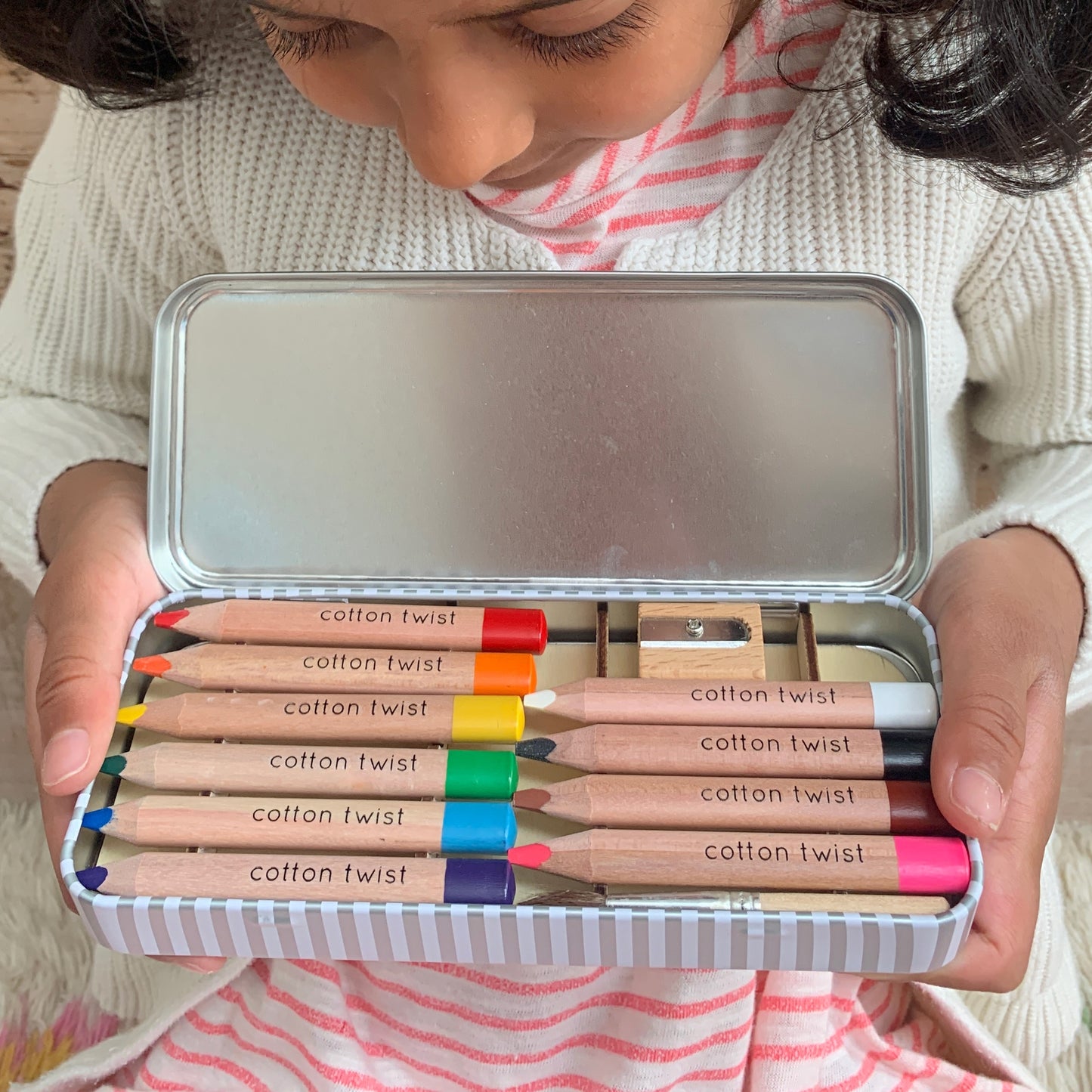 Watercolour Pencils Tin | Bright Mix