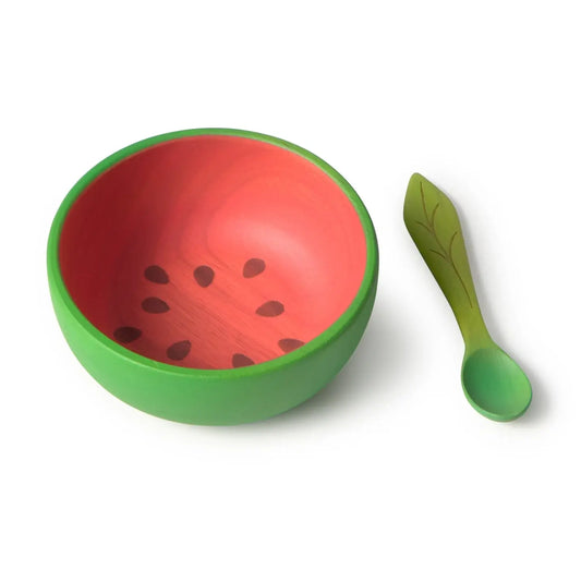 Wally the Watermelon | Bowl & Spoon Set