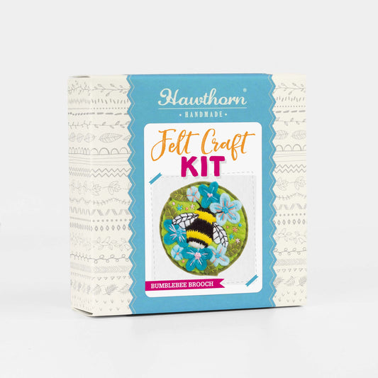 Complete Craft Kit | Bumblebee Felt Brooch