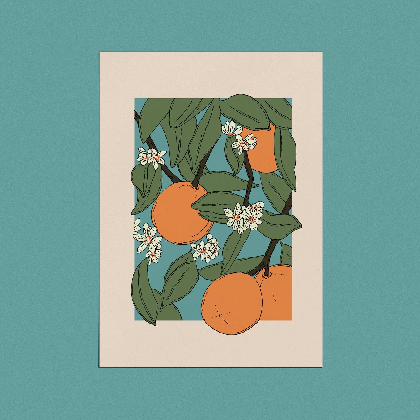 Oranges Card