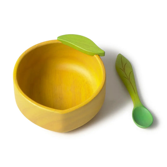 Lou the Lemon | Bowl & Spoon Set