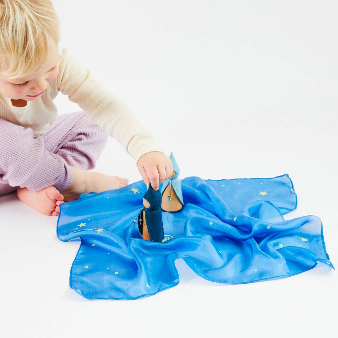 Mini Enchanted Playsilk | Starry Night