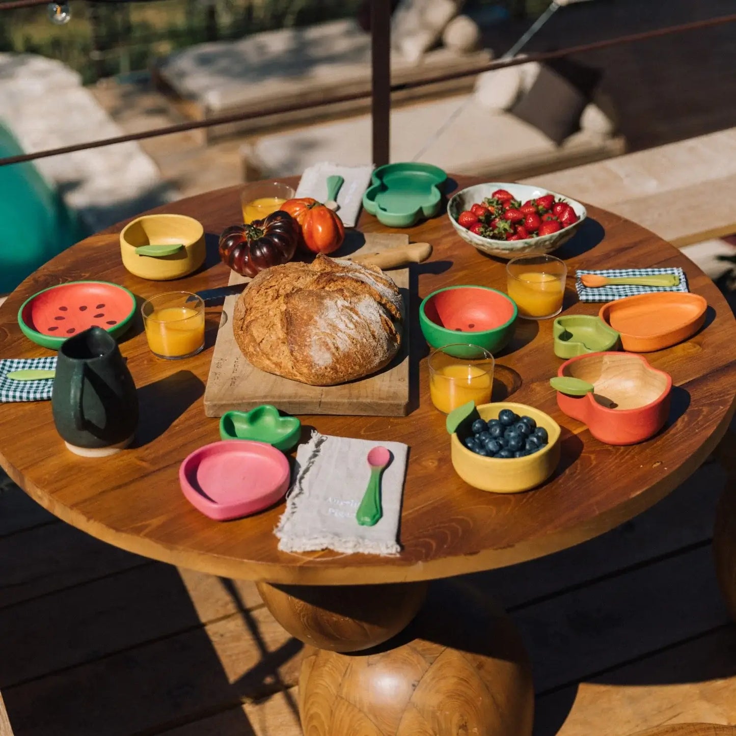 Wally the Watermelon | Plate & Spoon Set