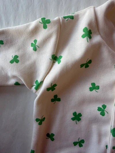 Baby Sleepsuit | Lucky Clovers