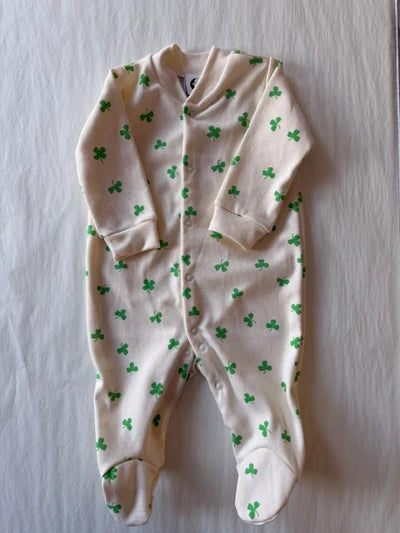 Baby Sleepsuit | Lucky Clovers